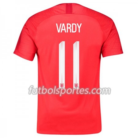 Camisetas Inglaterra Vardy 11 Segunda Equipacion Mundial 2018